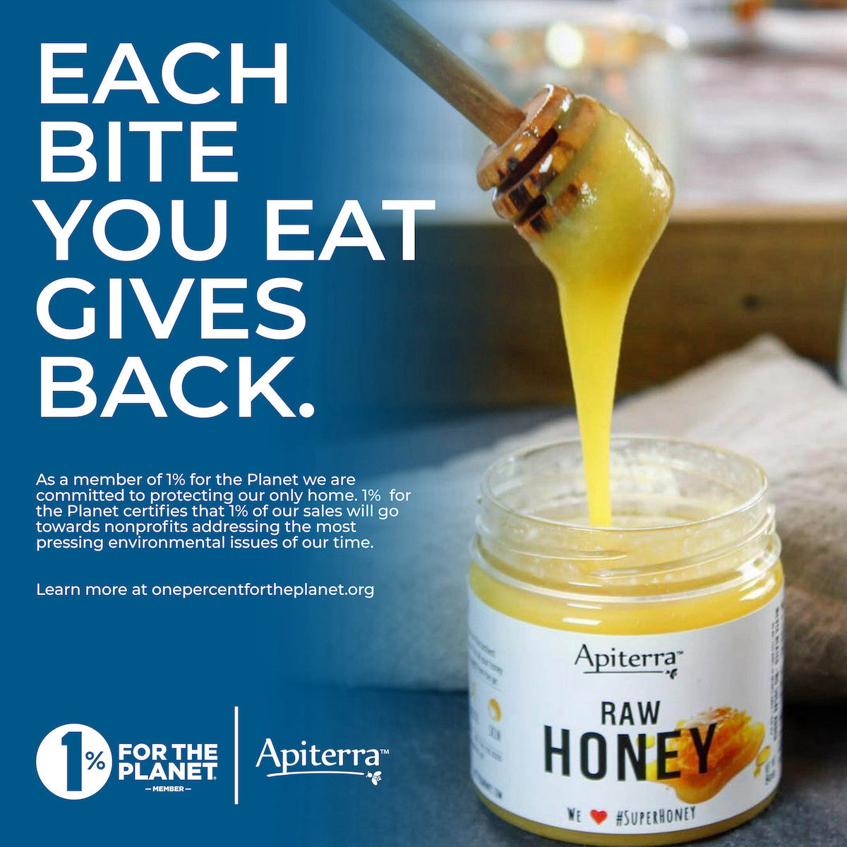 Raw Honey with Lemon & Ginger, 12 oz (pack of 3) – Apiterra, Inc